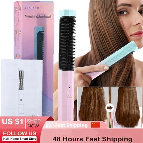 electric hair brush box|electric brush that straightens hair.